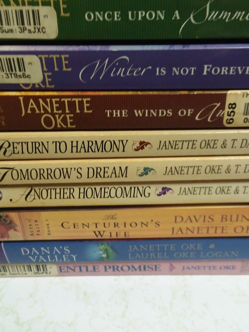 Amish Christian Romance Novels by Janette Oak Lot of 9 Paperback New & Like New